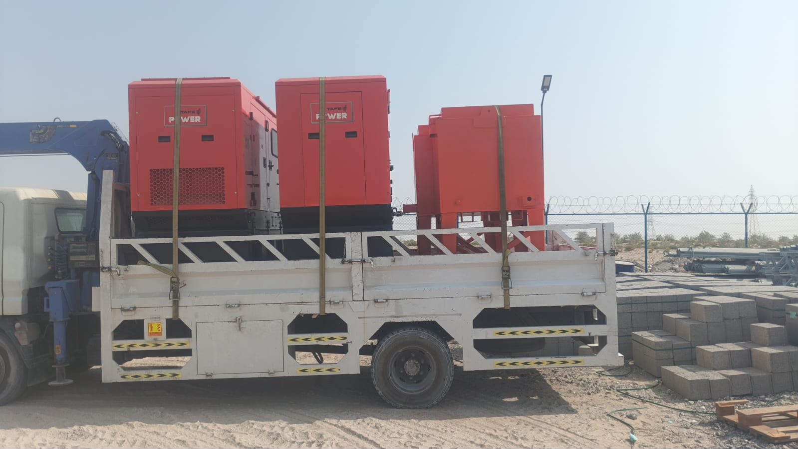 5 Ton pickup crane rental service in Dubai